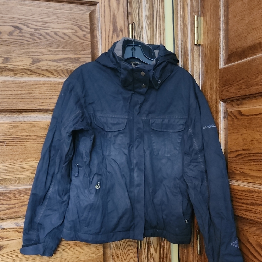 women's Black Columbia Jacket
